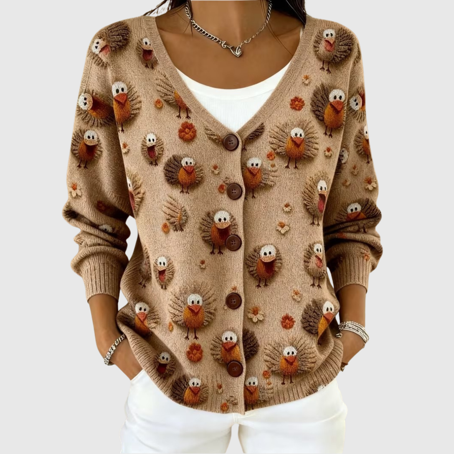 Ramona | Button-Up Knit Cardigan