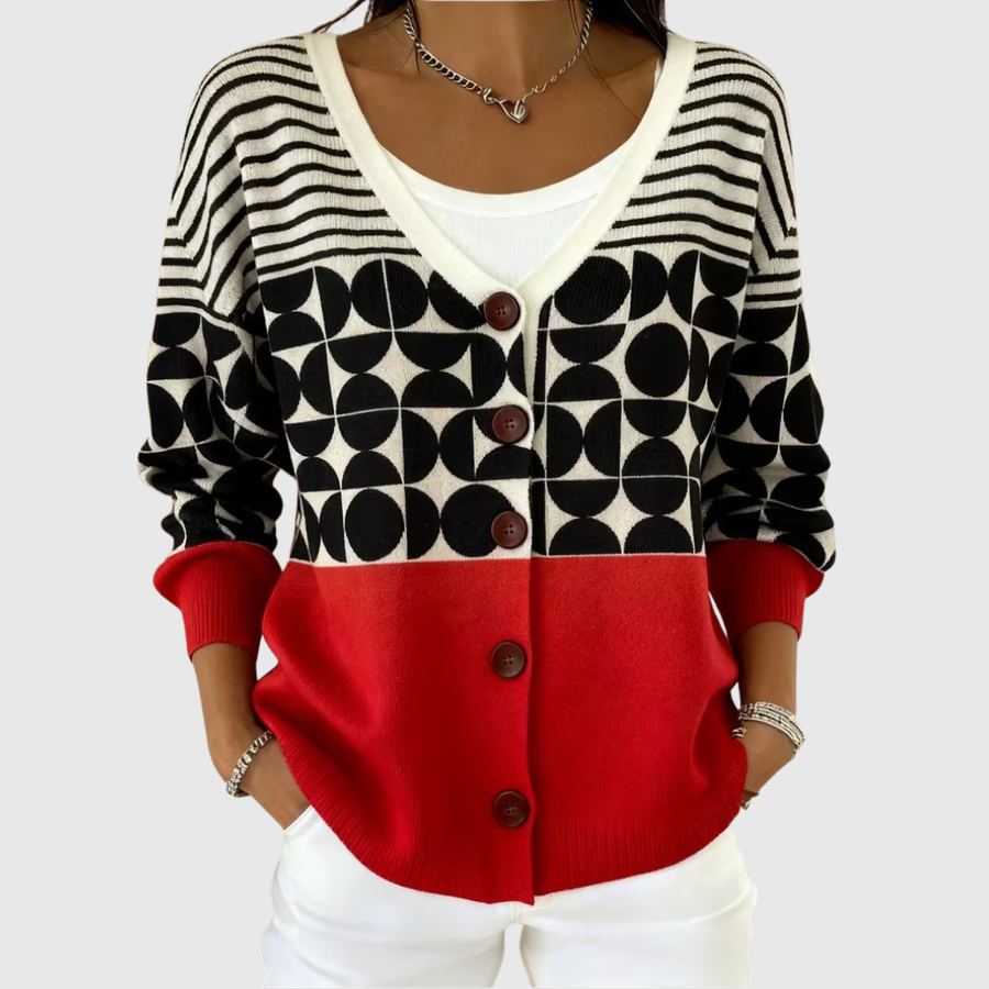 Matilde | Knitted Button-Front Jacket