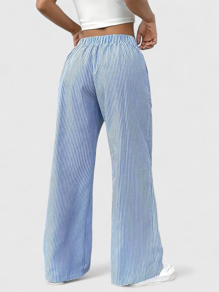 Sierra | Pantaloni Lounge a righe Stripe Flow
