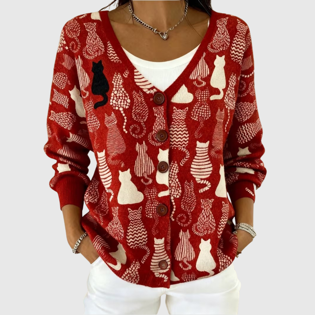 Vittoria | Button-Up Knit Cardigan