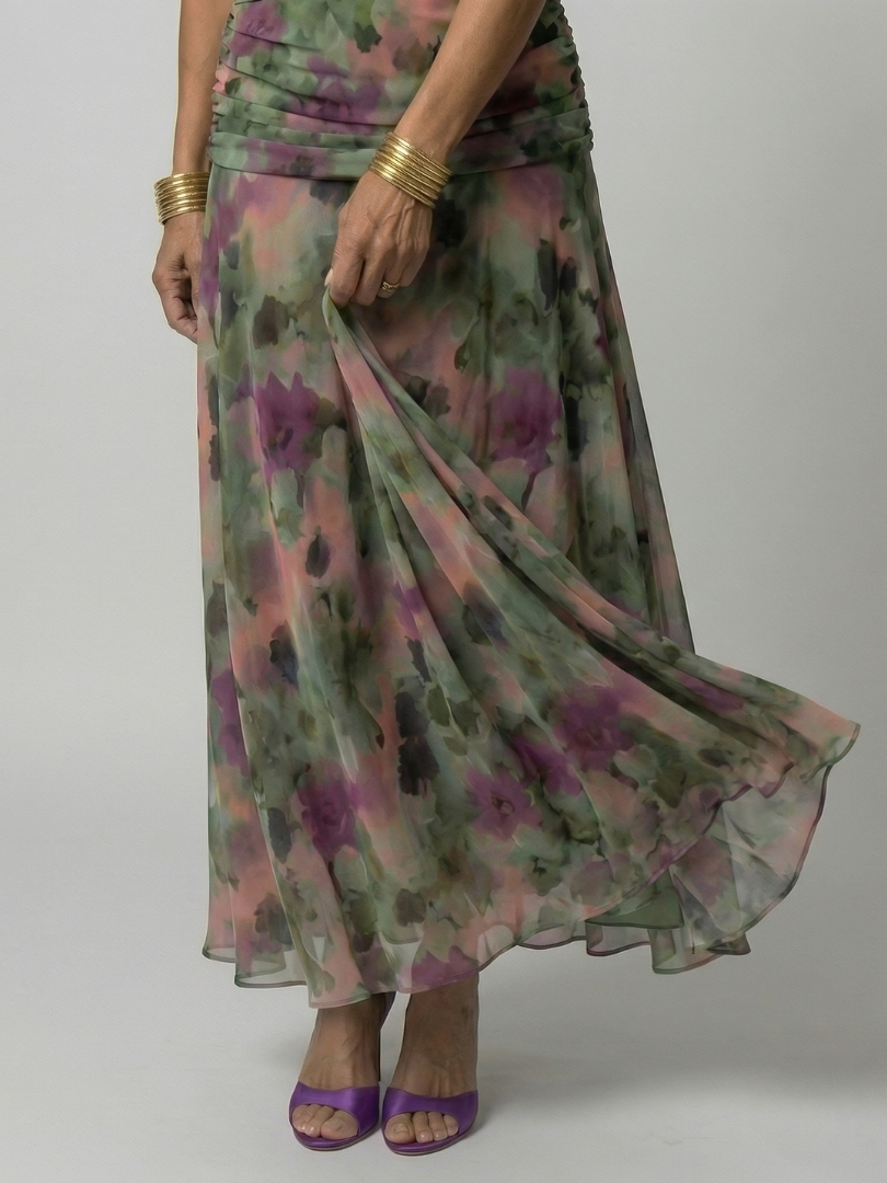 Calen | Relaxed Off-Shoulder Midi Dress