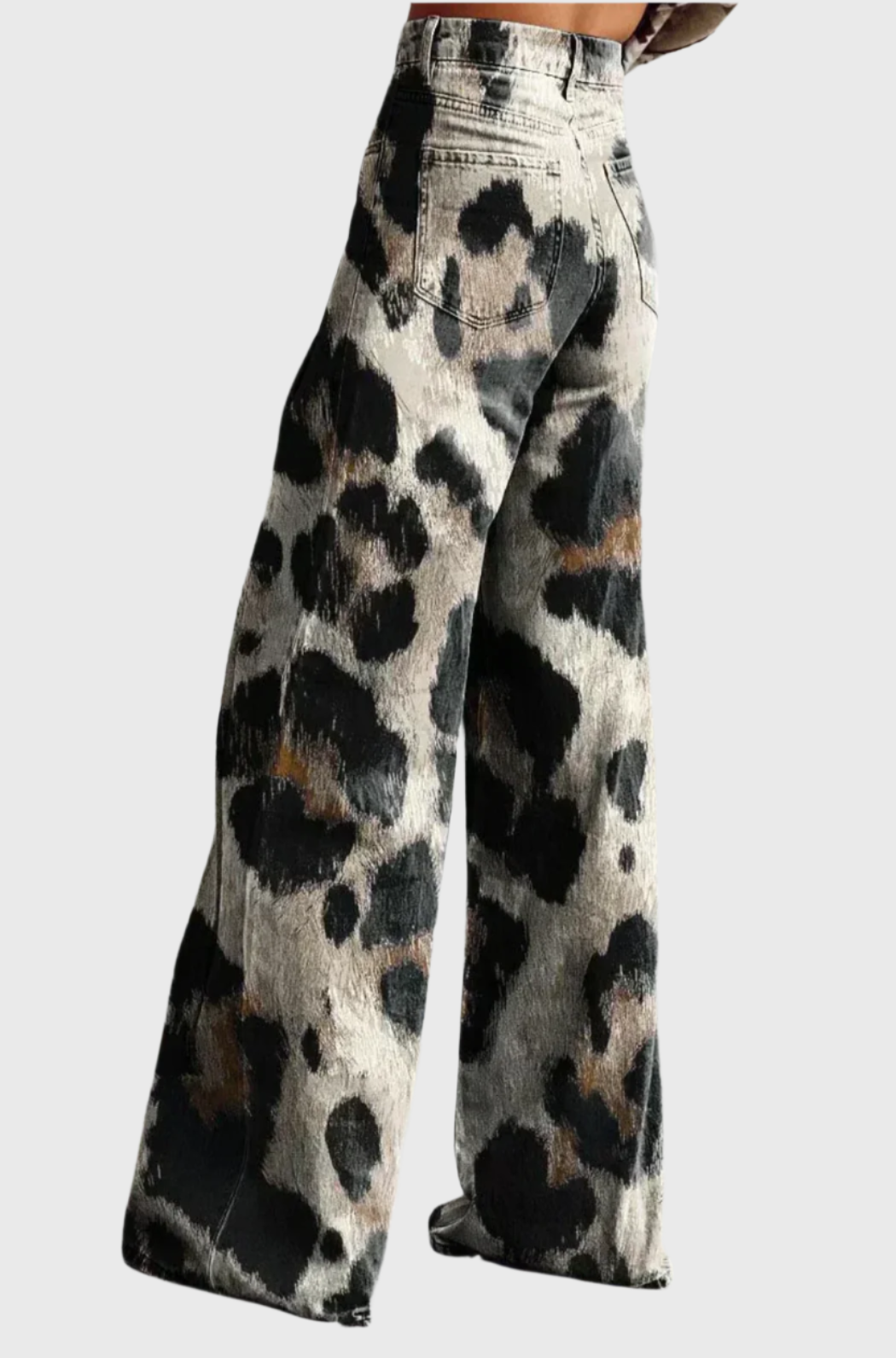 Bianca | Pantaloni a gamba larga in stile bohémien