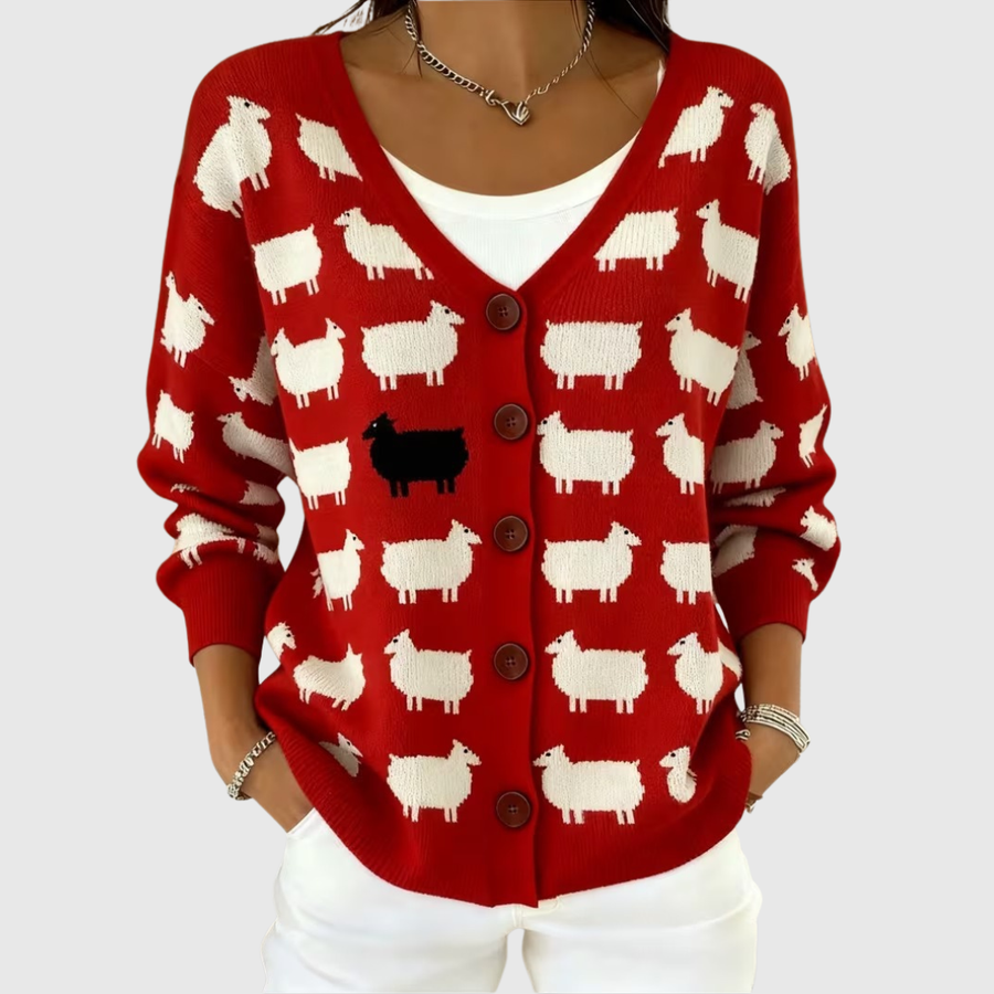 Renata | Button-Up Knit Cardigan