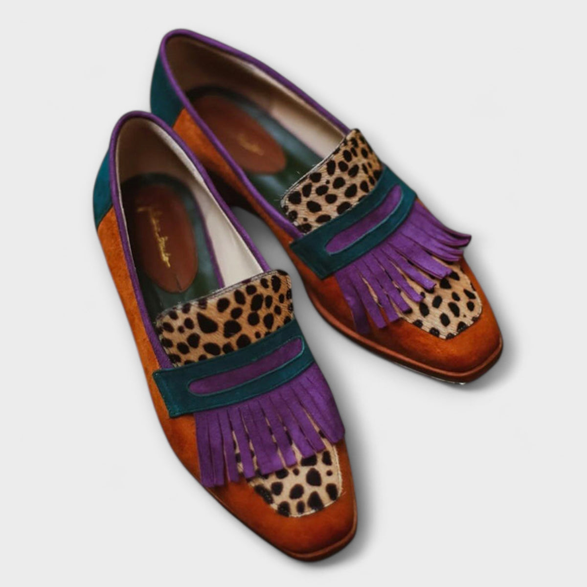 Fallon | Mocassini leopardati