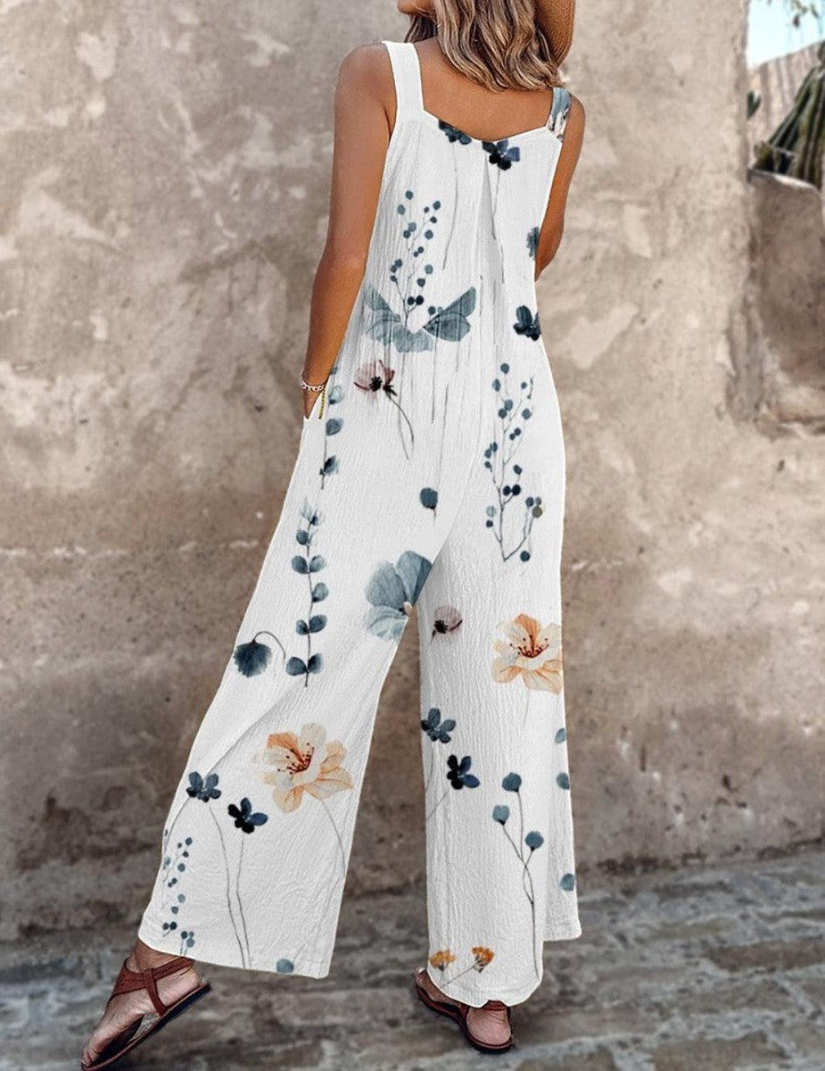 Coralie | Comfortable Printed Overalls