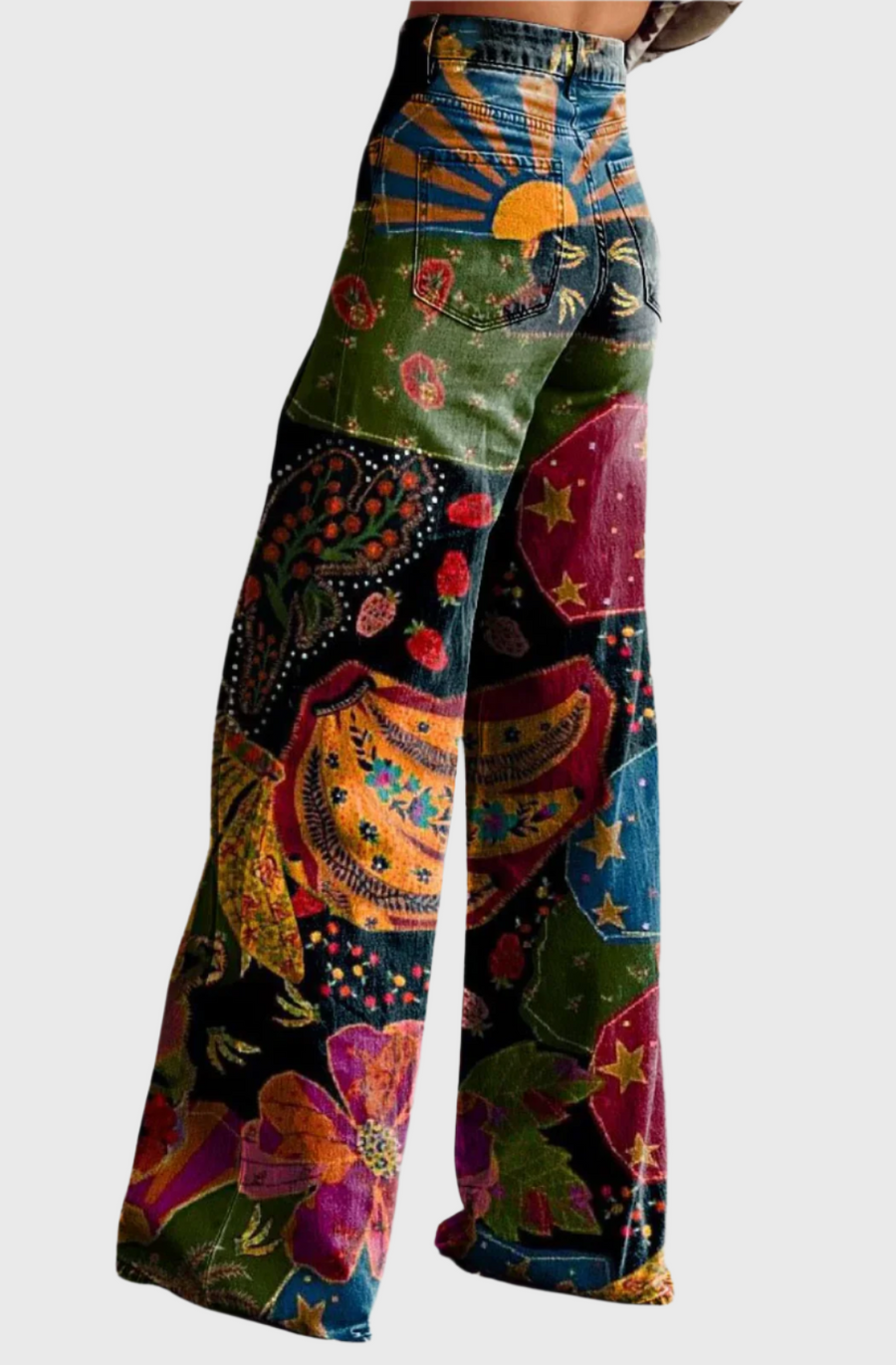 Amira | Bohemian Wide-Leg Trousers