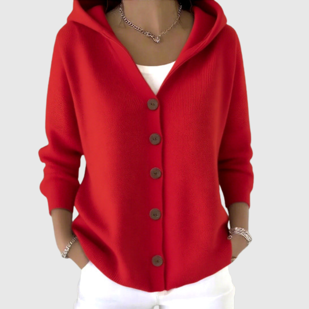 Giuseppa | Buttoned Hooded Jacket