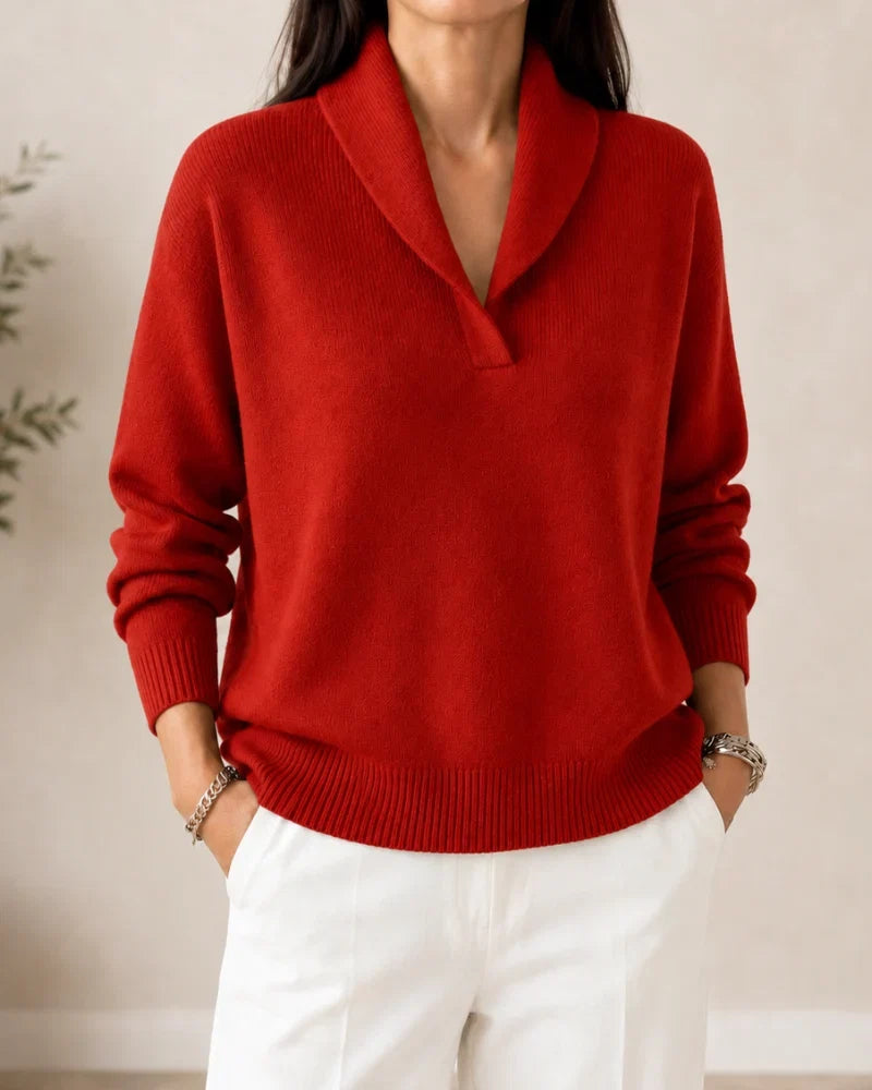 Antonine | Soft V-Neck Jumper