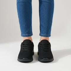 Alixia sneaker in rete nero