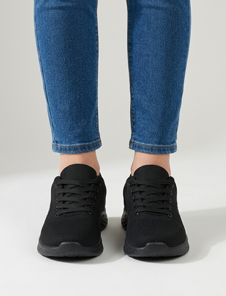 Alixia sneaker in rete nero