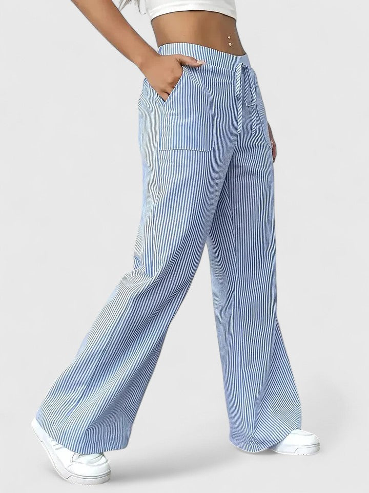 Sierra | Pantaloni Lounge a righe Stripe Flow