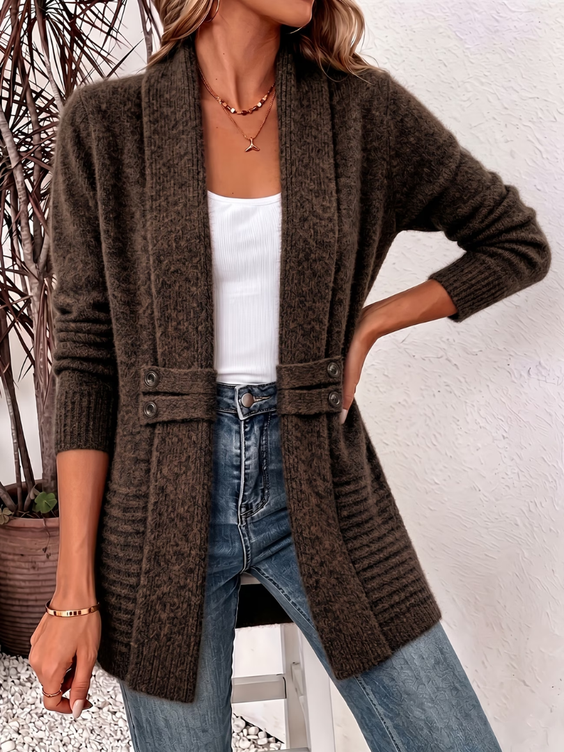 Sophie | Cardigan Estivo in Maglia Morbida