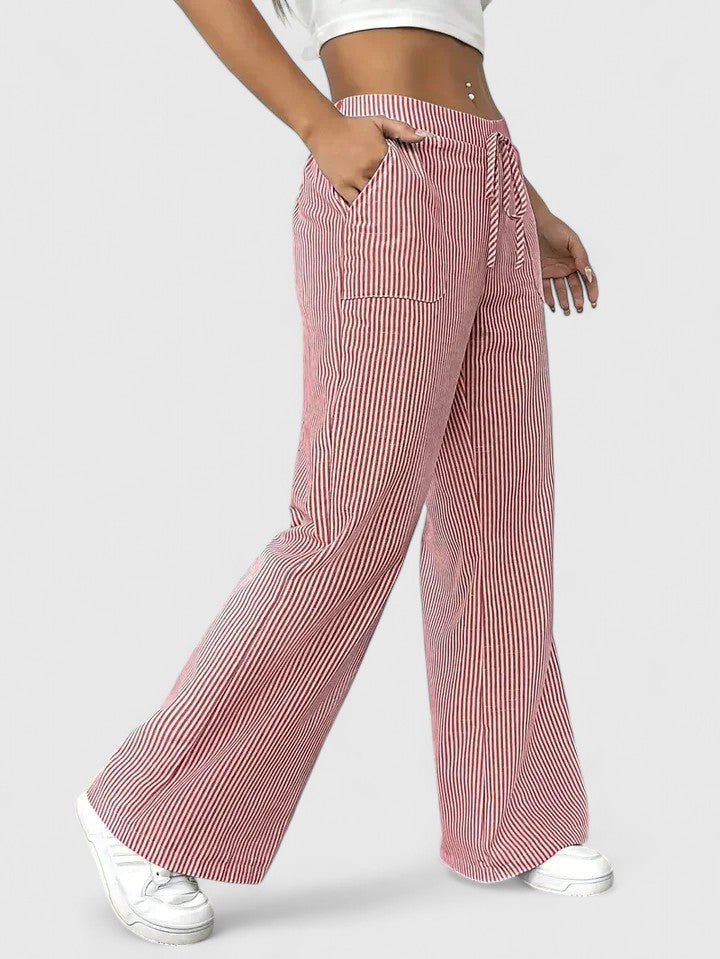 Sierra | Pantaloni Lounge a righe Stripe Flow