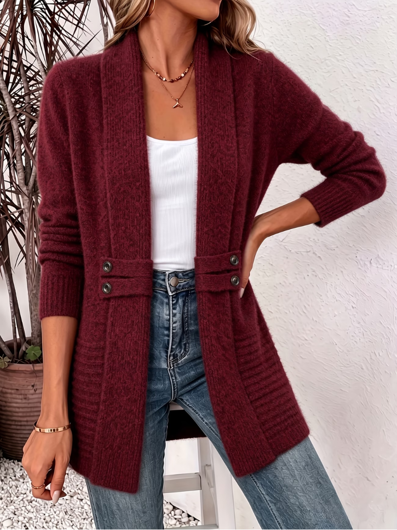 Sophie | Cardigan Estivo in Maglia Morbida