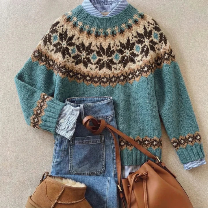 Vellaro | Maglione in maglia vintage chic