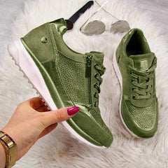 Martina sneaker con zip