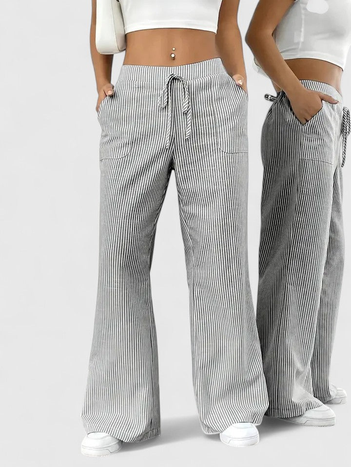 Sierra | Pantaloni Lounge a righe Stripe Flow