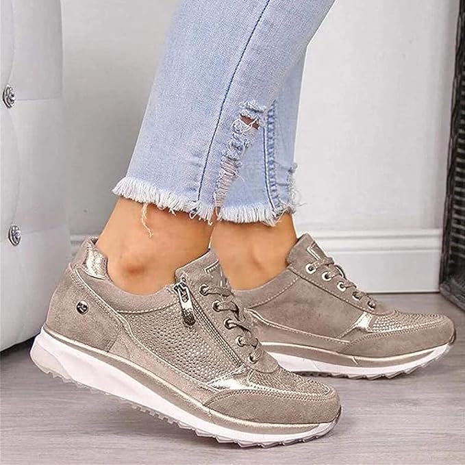 Martina sneaker con zip