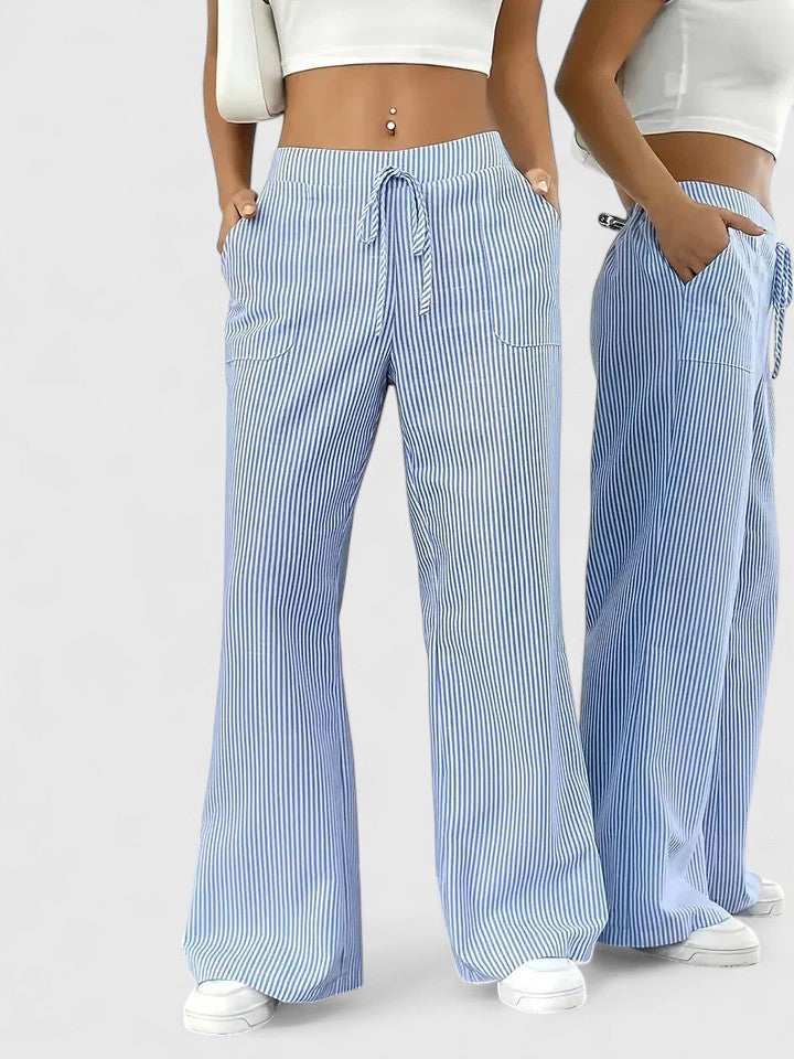 Sierra | Pantaloni Lounge a righe Stripe Flow