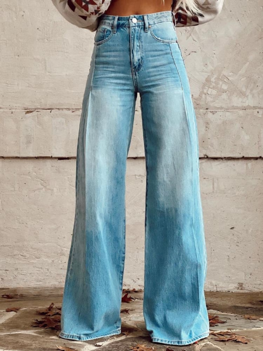 Britta | Eleganti pantaloni a gamba larga