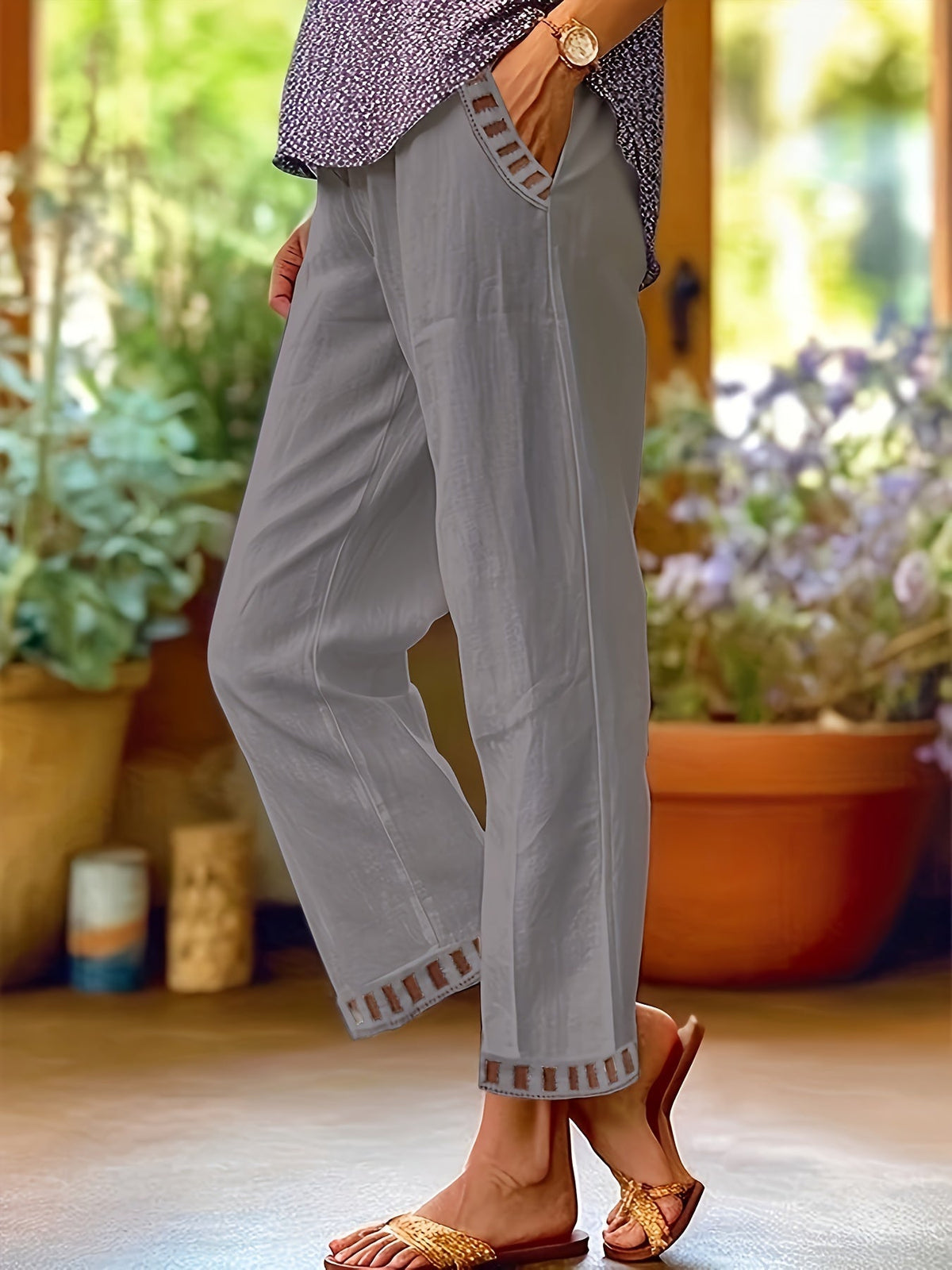 Wren – Pantaloni corti dal taglio rilassato con bordi a contrasto