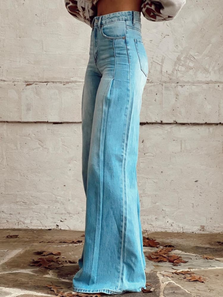 Britta | Eleganti pantaloni a gamba larga