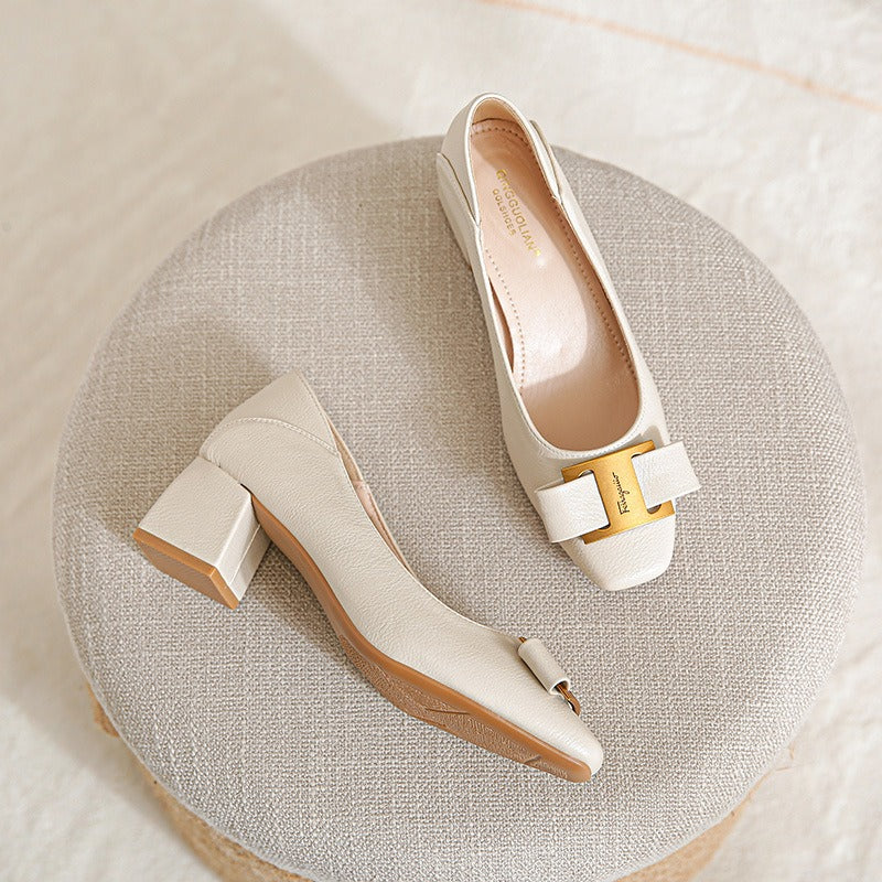 Lucia | Pointed Block Heels