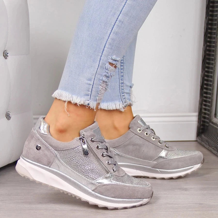 Martina sneaker con zip