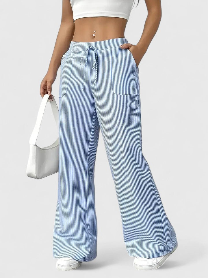 Sierra | Pantaloni Lounge a righe Stripe Flow