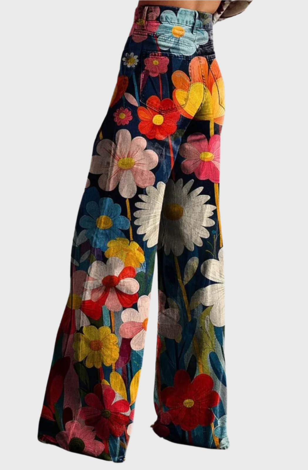 Aviana | Pantaloni a gamba larga in stile bohémien
