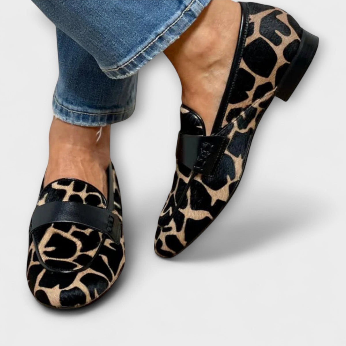 Leonie | Leopard Print Moccasins