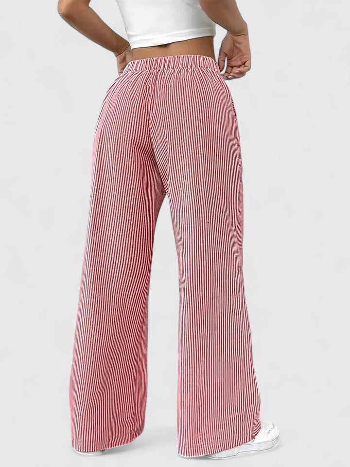 Sierra | Pantaloni Lounge a righe Stripe Flow