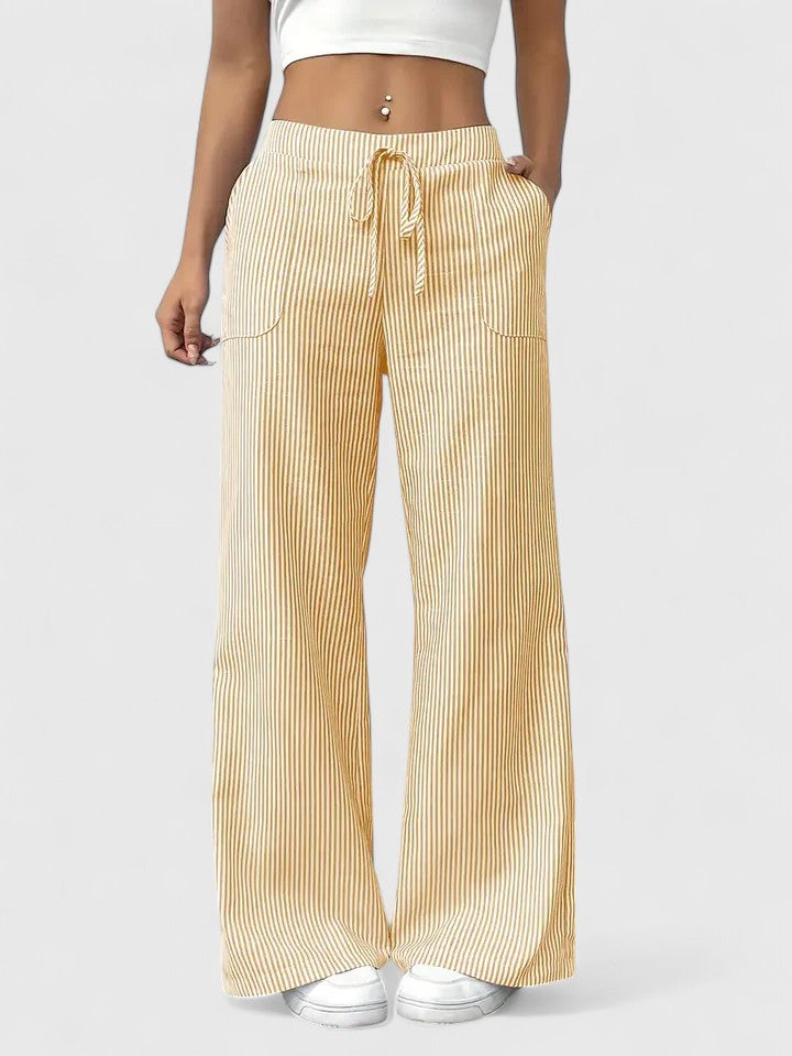 Sierra | Pantaloni Lounge a righe Stripe Flow