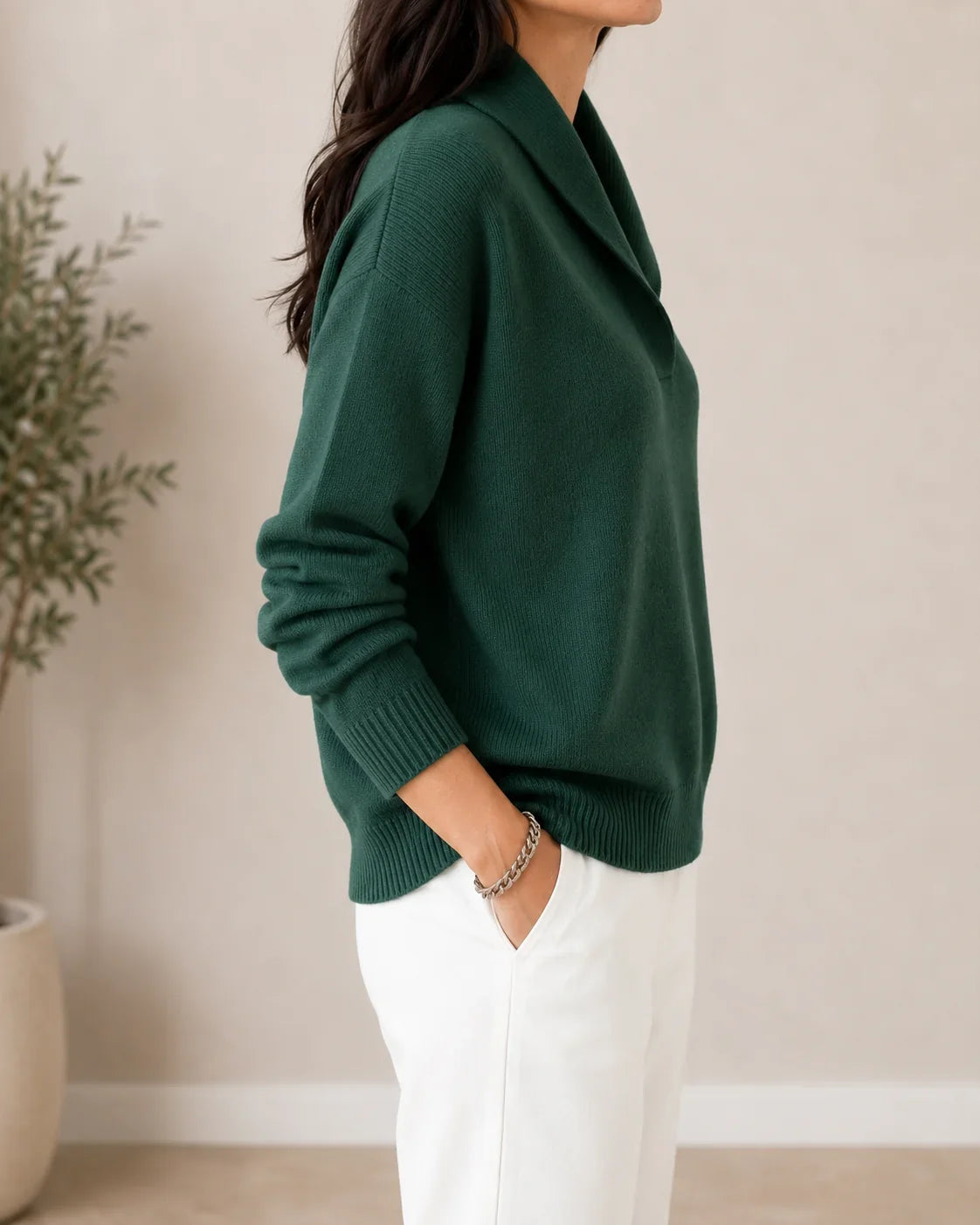 Antonine | Soft V-Neck Jumper