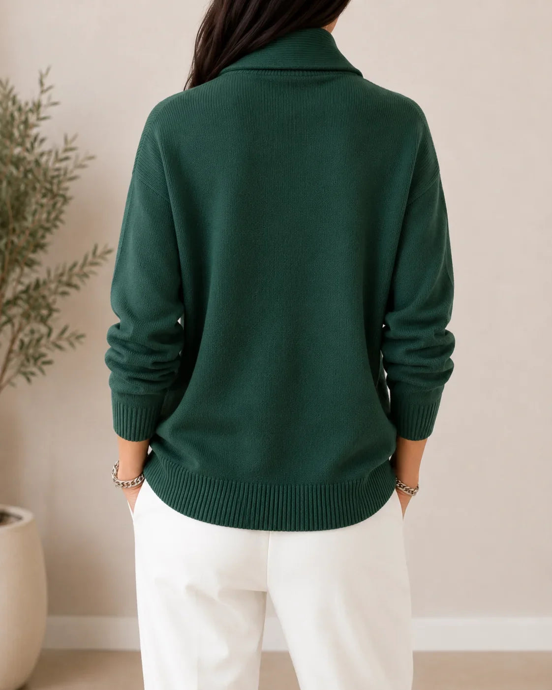Antonine | Soft V-Neck Jumper