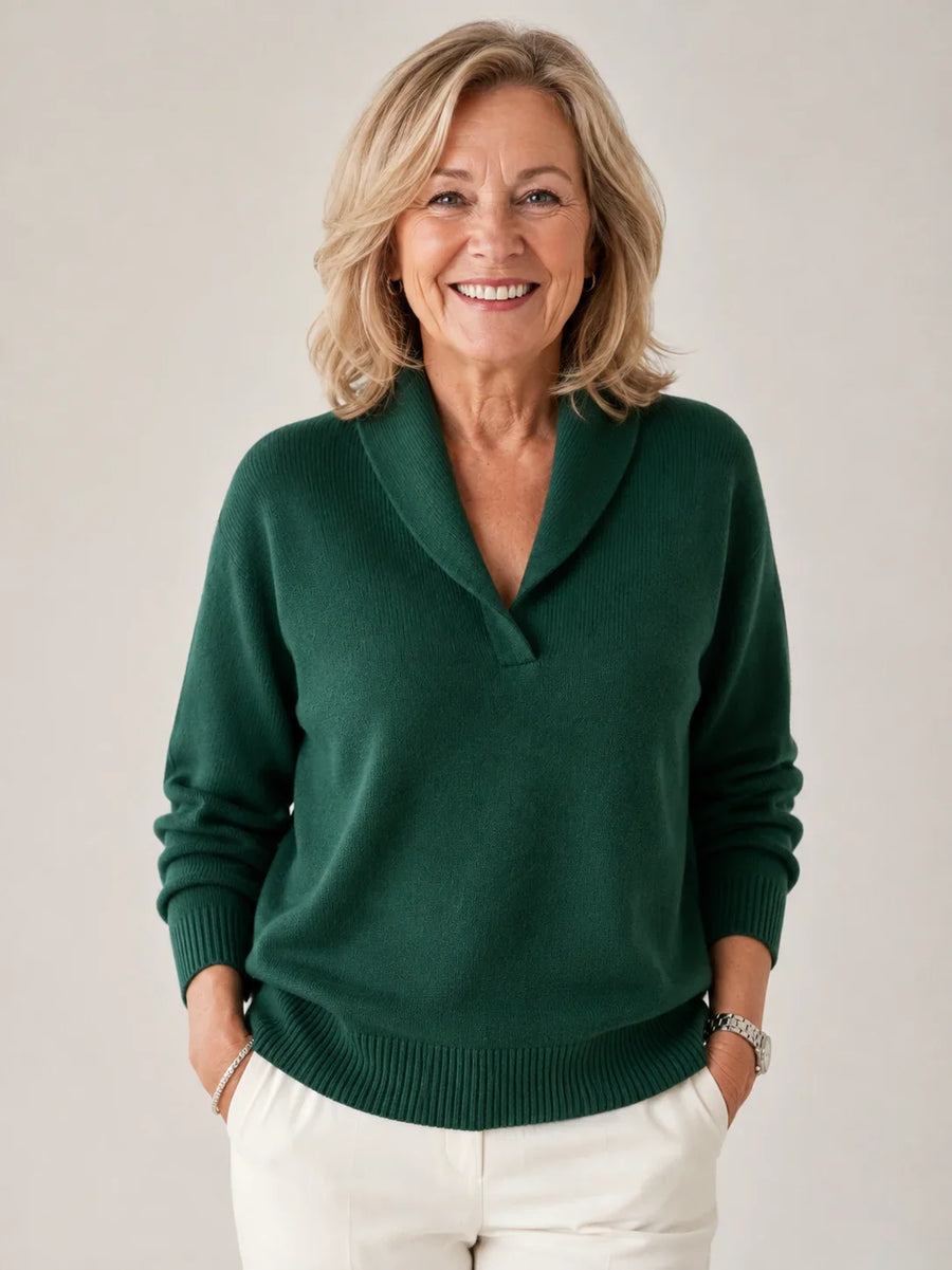Antonine | Soft V-Neck Jumper