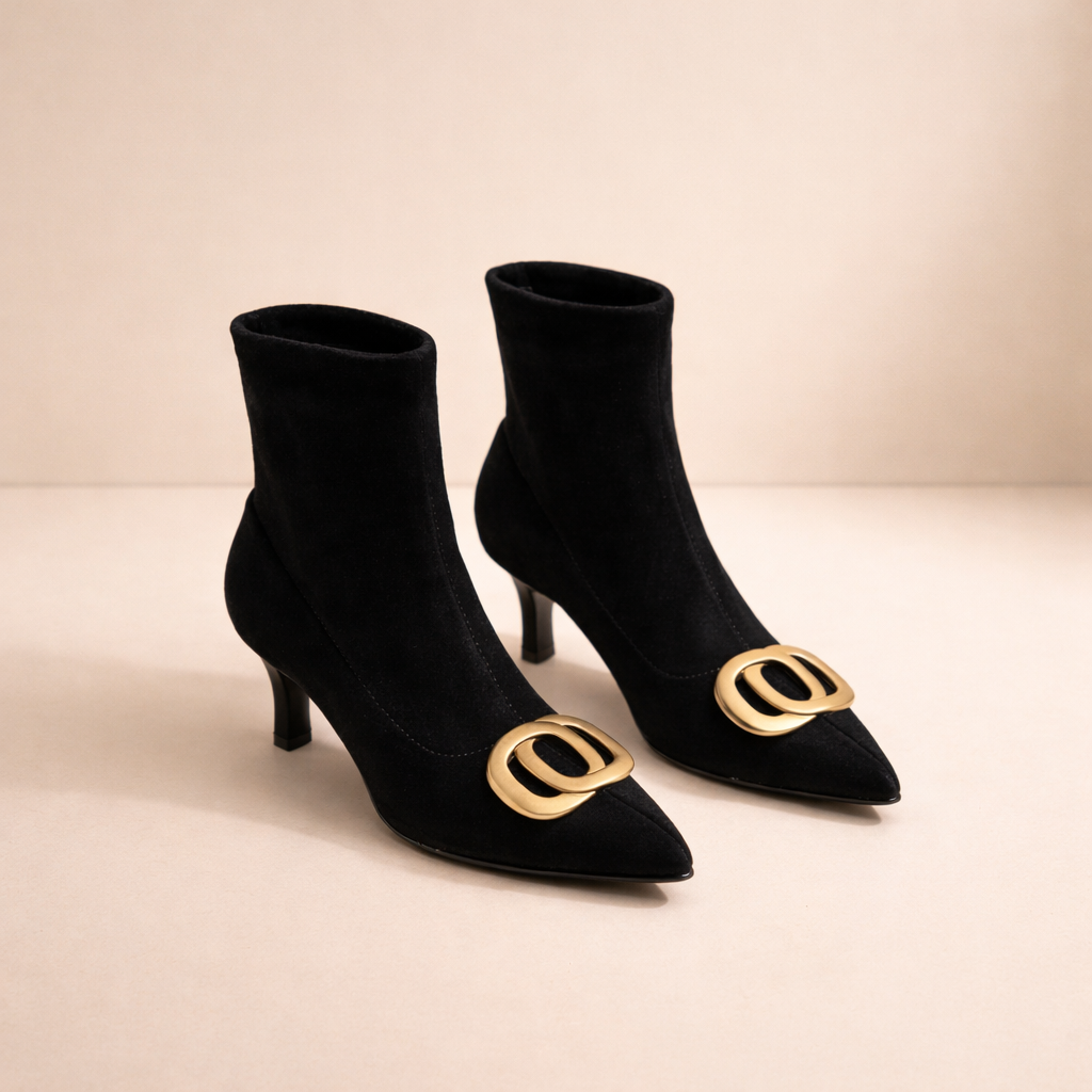 Opium | Stivaletti a stiletto in velluto
