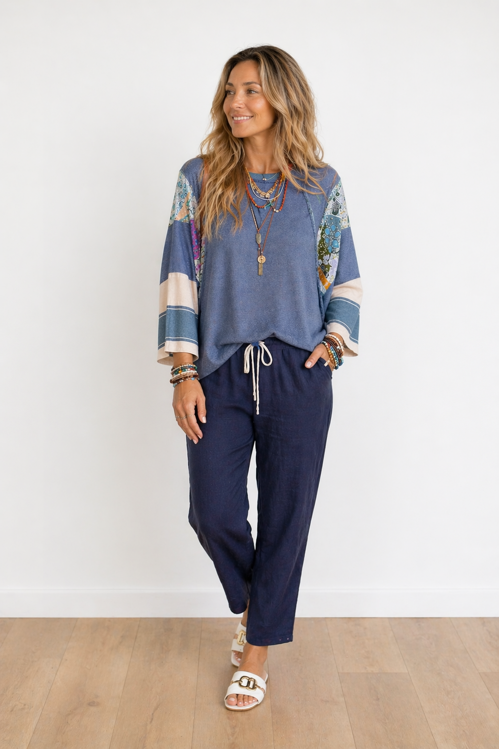 Barbara | Relaxed Wide-Leg Trousers