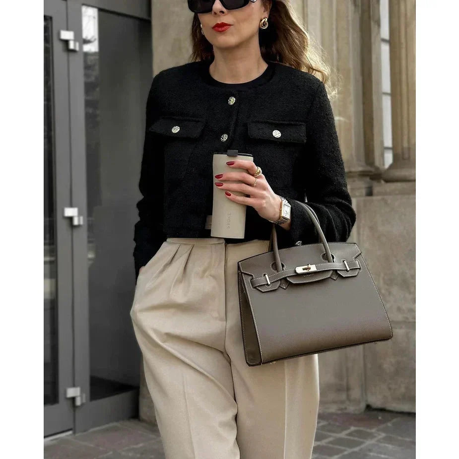 Kensington | Structured Leather Handbag