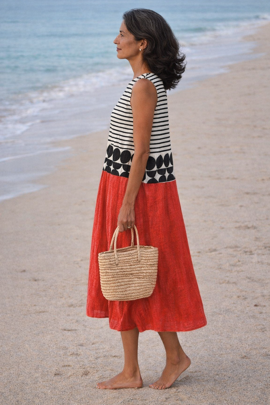 Guli | Striped Dress with a Relaxed Fit