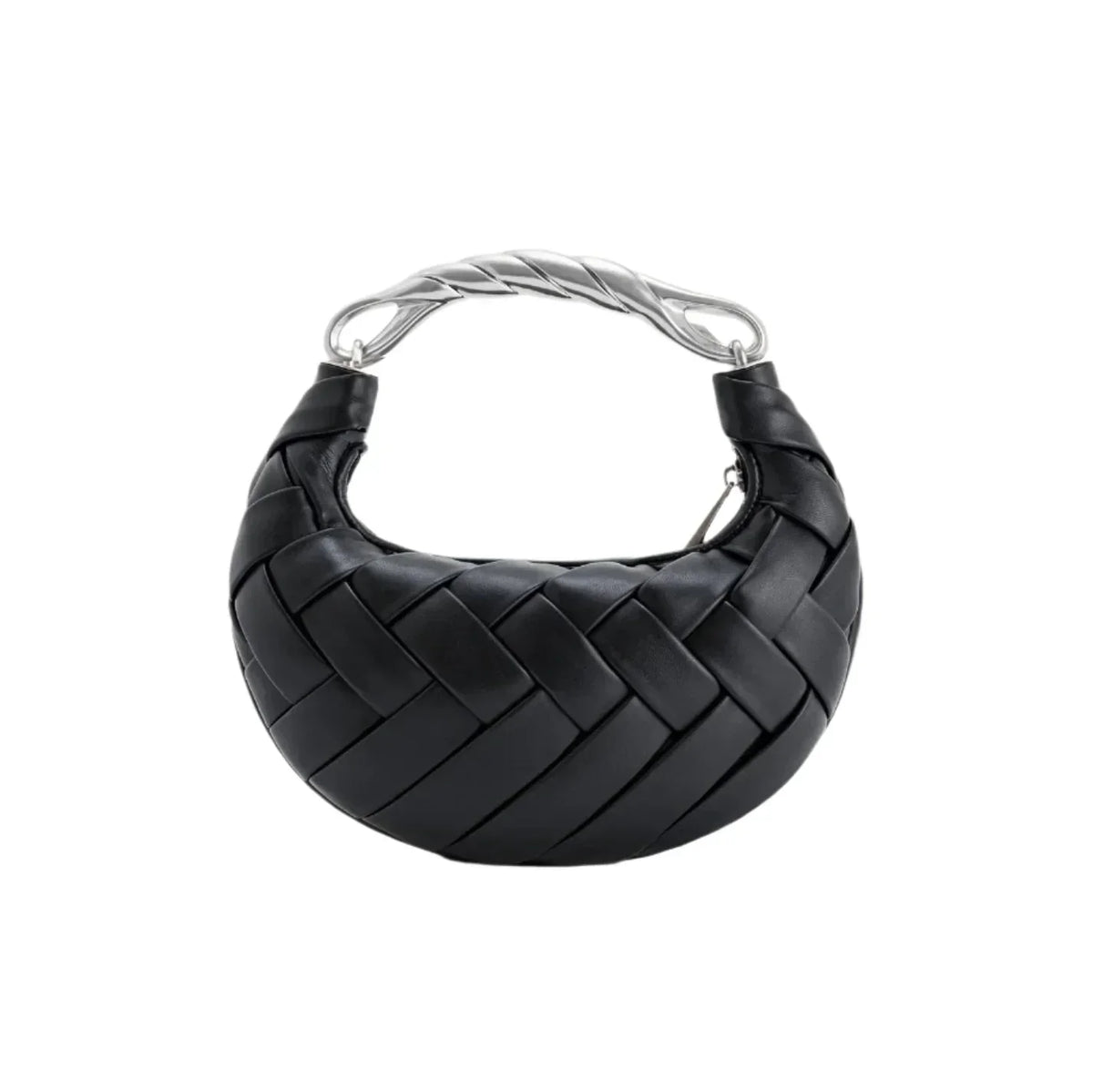 Talia | Woven-Style Vegan Leather Bag