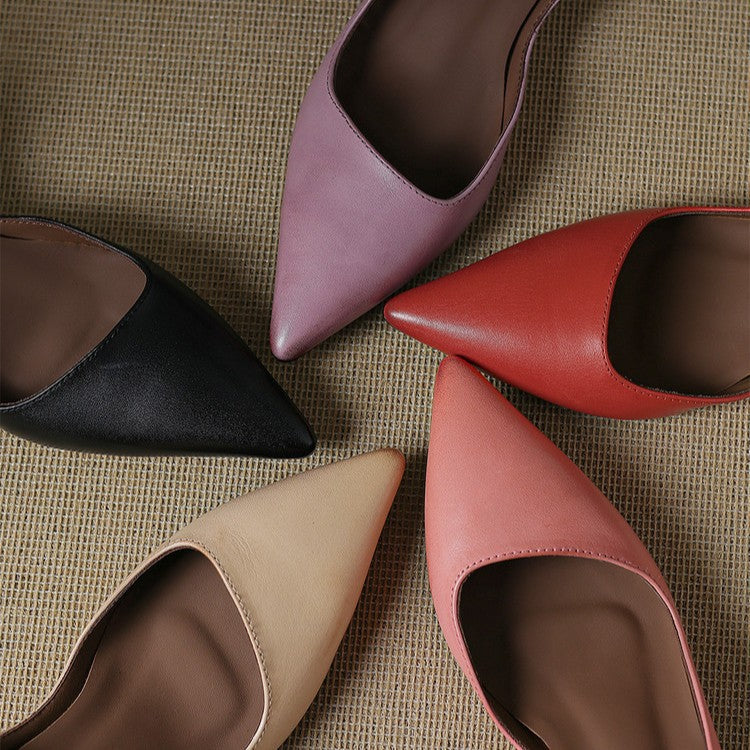 Orlisse | Décolleté kitten heel in pelle