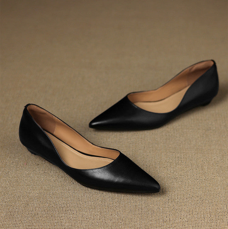 Arla | Genuine Leather Ballet Flats