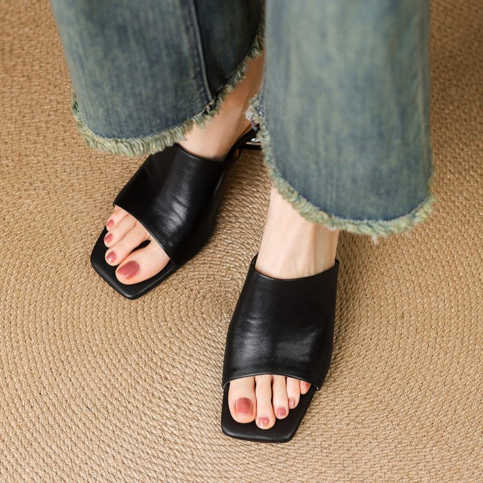 Virelle | Sabot in pelle curva