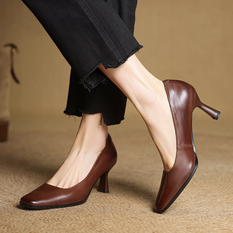 Elviera | Leather Pumps