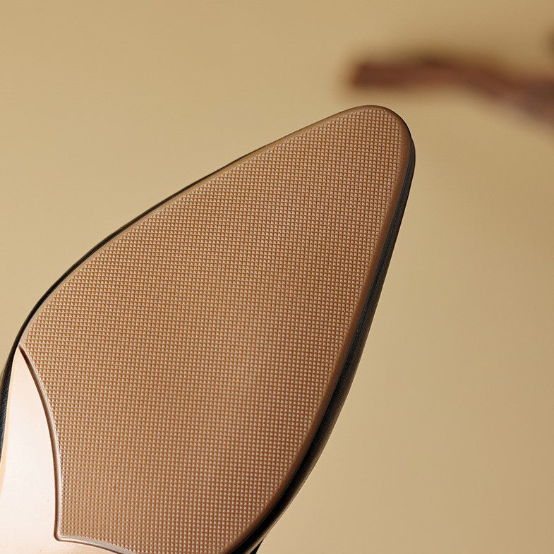 Marloe | Pointed Leather Mules