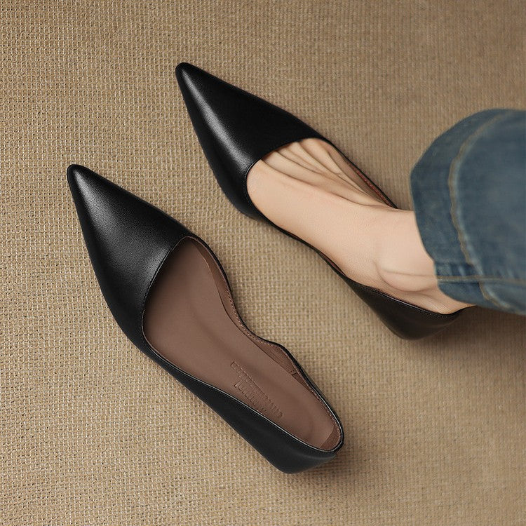 Orlisse | Décolleté kitten heel in pelle