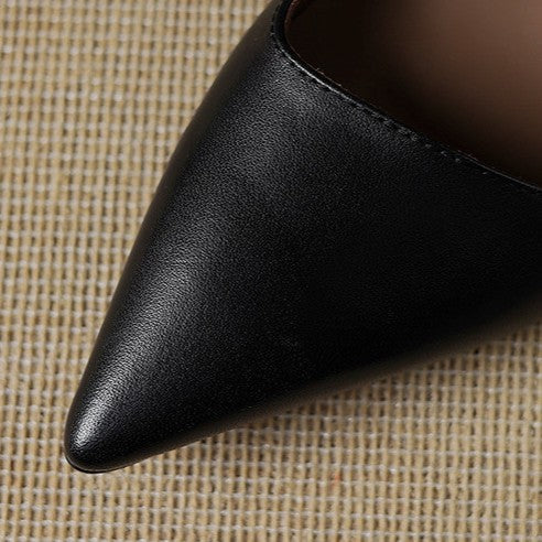 Orlisse | Décolleté kitten heel in pelle