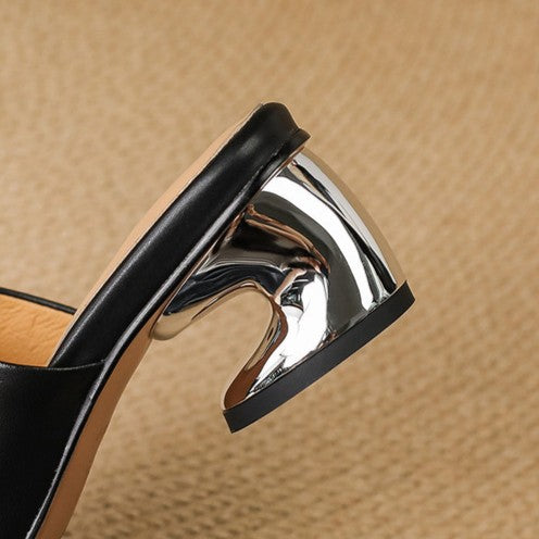 Virelle | Sabot in pelle curva
