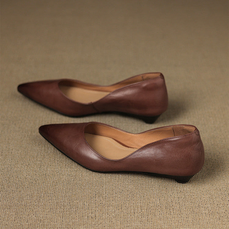Arla | Genuine Leather Ballet Flats